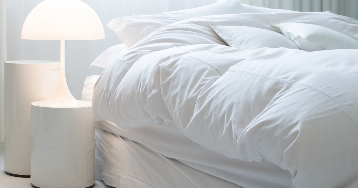 sleep safe premium queen mattress protector in white