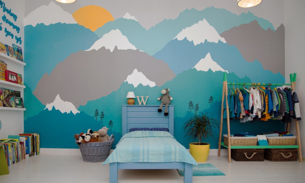 the best wall murals for bedrooms and stick on mural