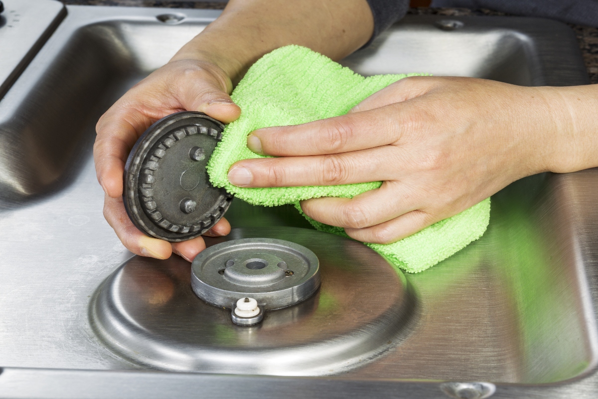 Cleaning 2024 stove burners