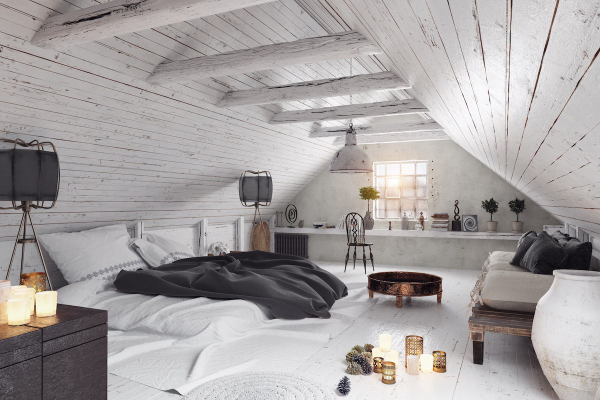 Attic bedroom deals