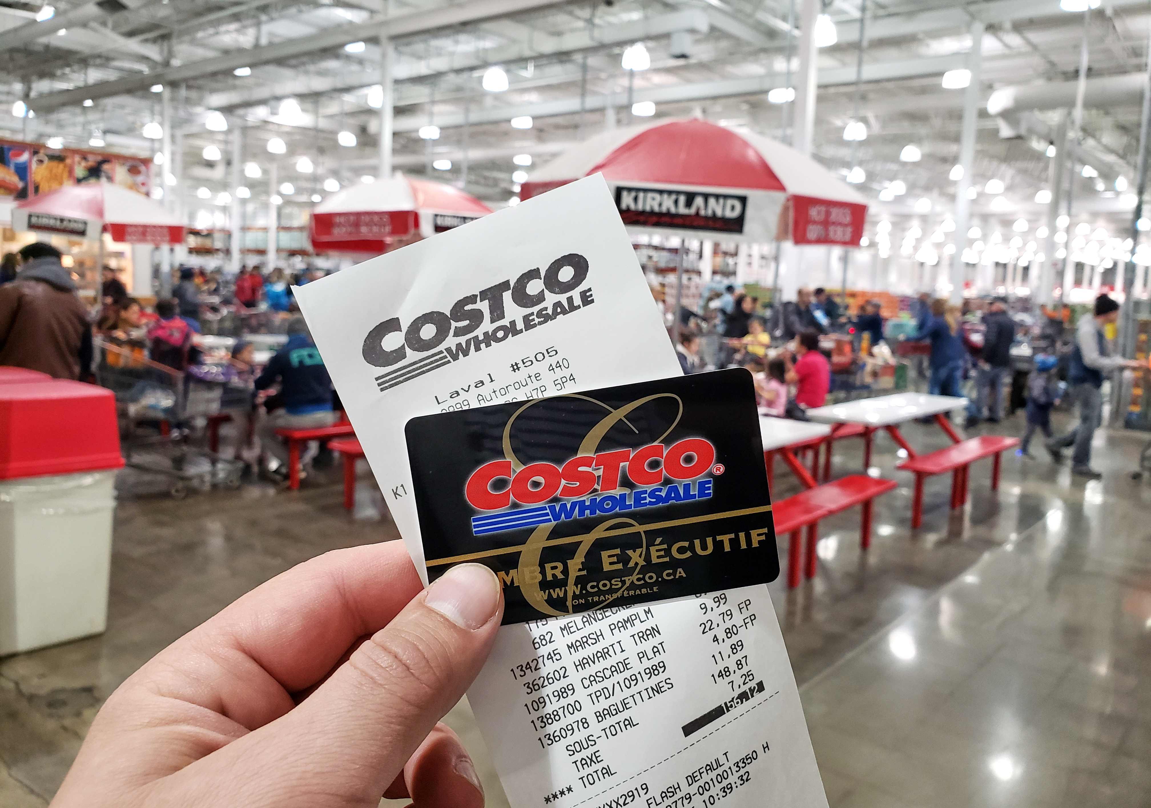 Costco Receipts What The Colors Mean Why Costco Checks Them 21Oak   White Costco Receipt 